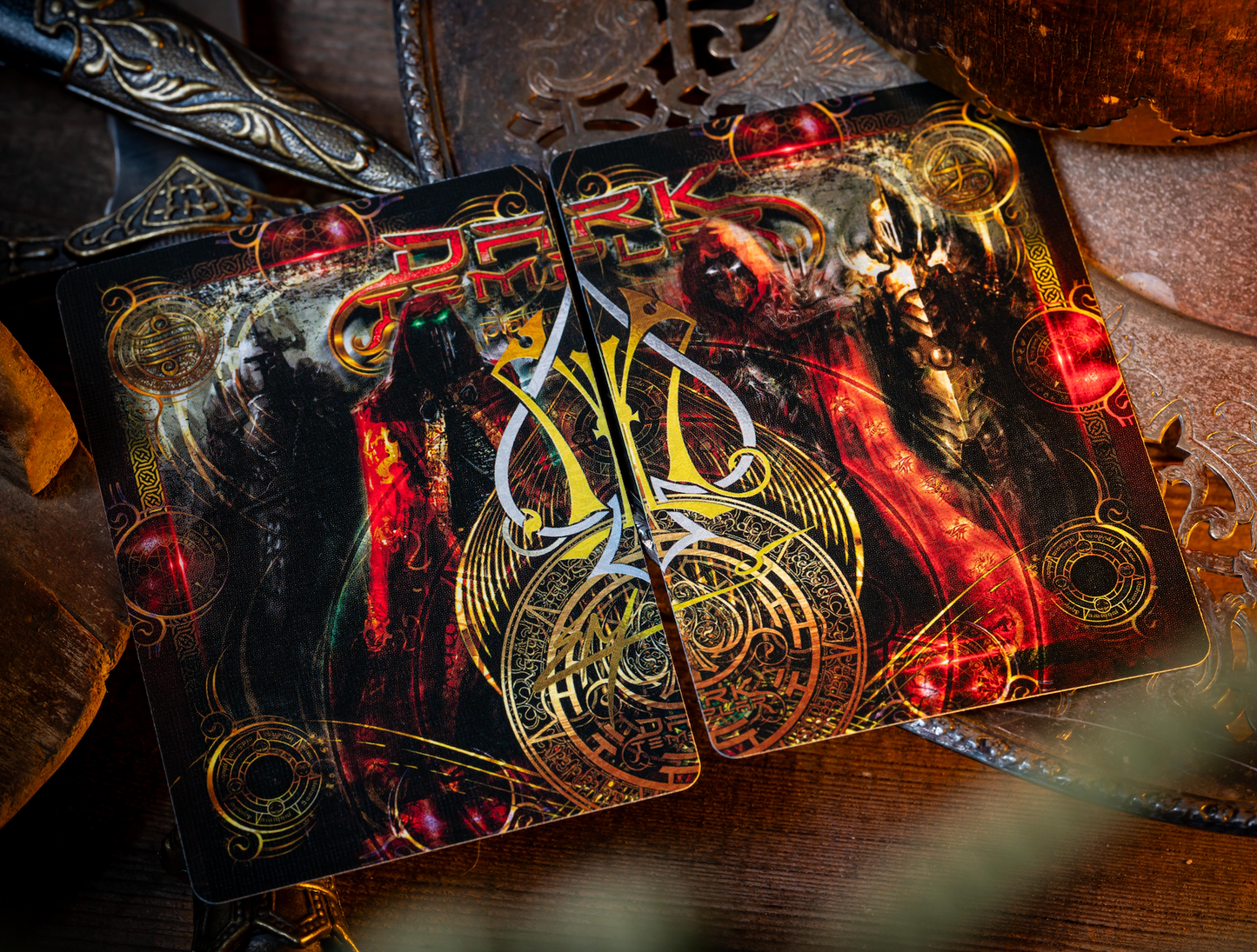 Bicycle Dark Templar Knights Playing Cards Playing Cards by Gamblers Warehouse