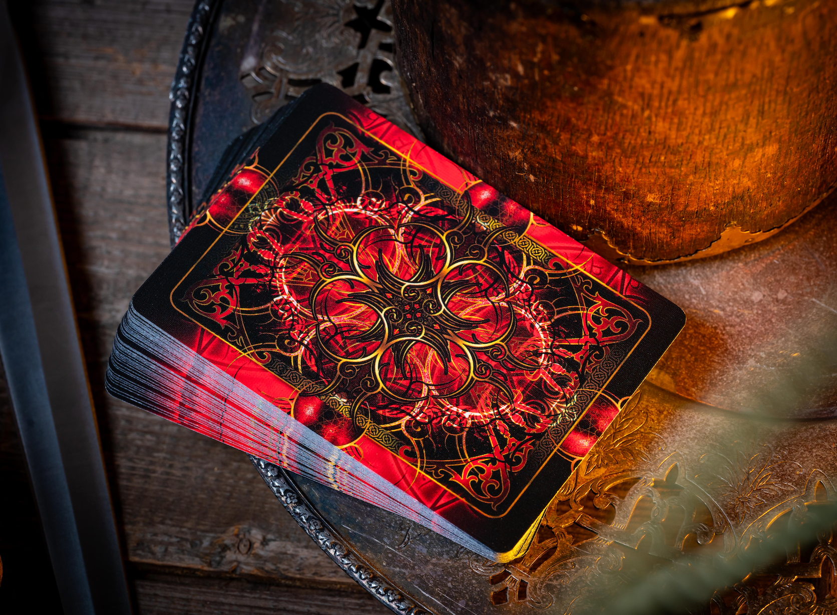 Bicycle Dark Templar Knights Playing Cards Playing Cards by Gamblers Warehouse