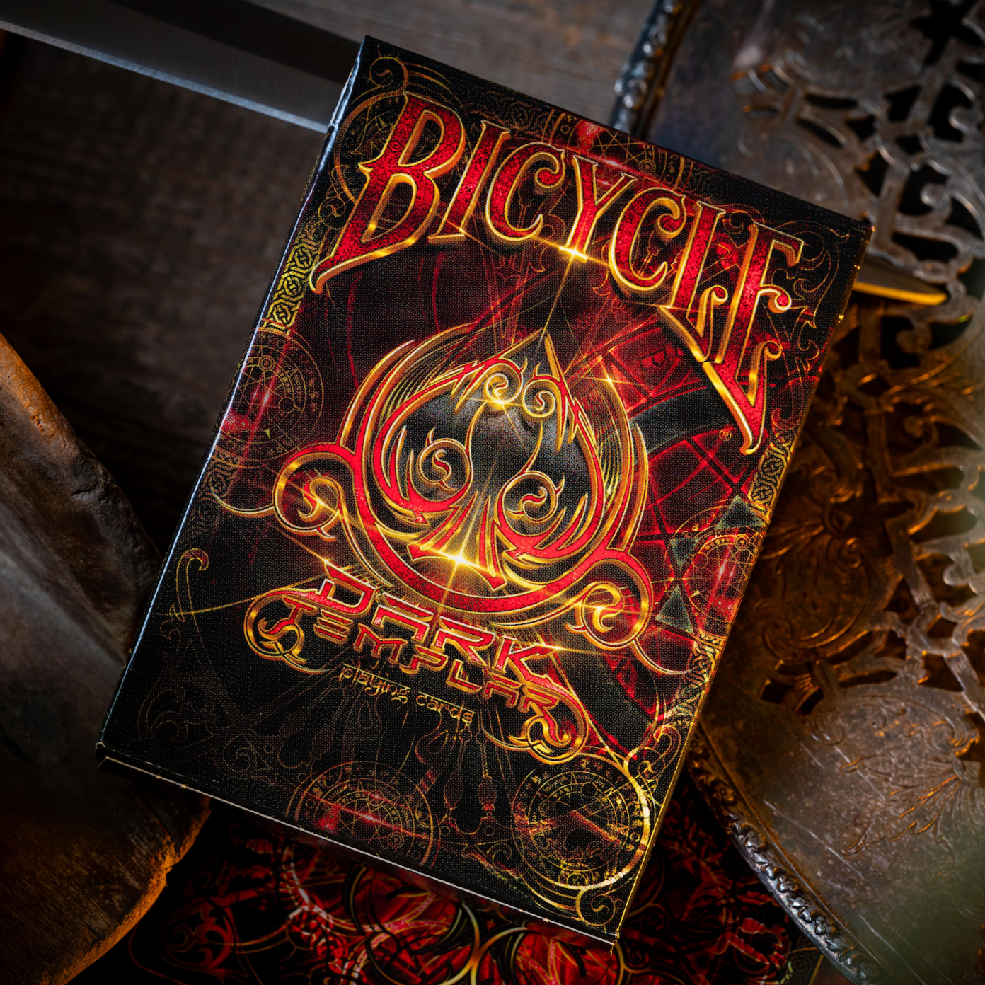 Bicycle Dark Templar Knights Playing Cards Playing Cards by Gamblers Warehouse