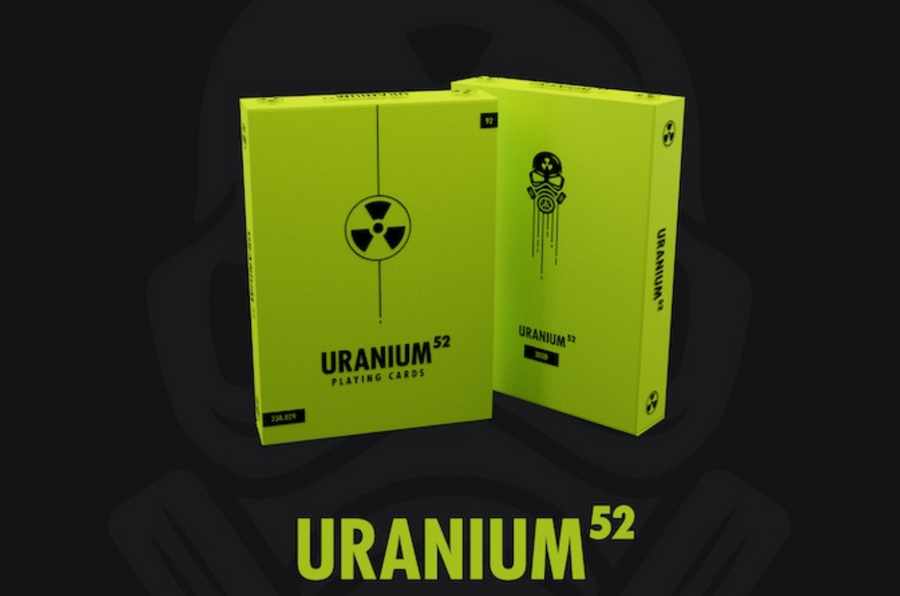 Uranium 52 Playing Cards - Limited Edition Playing Cards by Uranium & Biohazard 52 Playing Cards