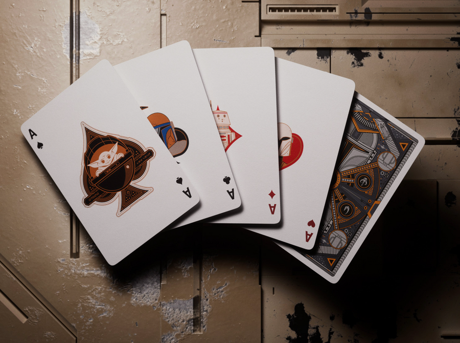 Mandalorian V2 Playing Cards Playing Cards by Theory11