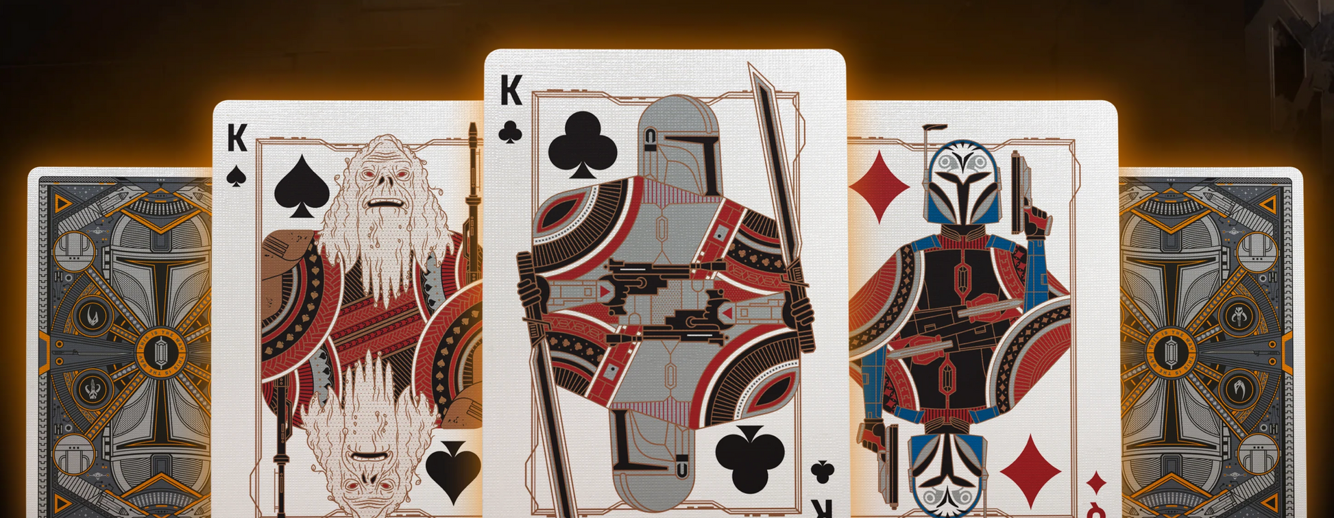 Mandalorian V2 Playing Cards Playing Cards by Theory11