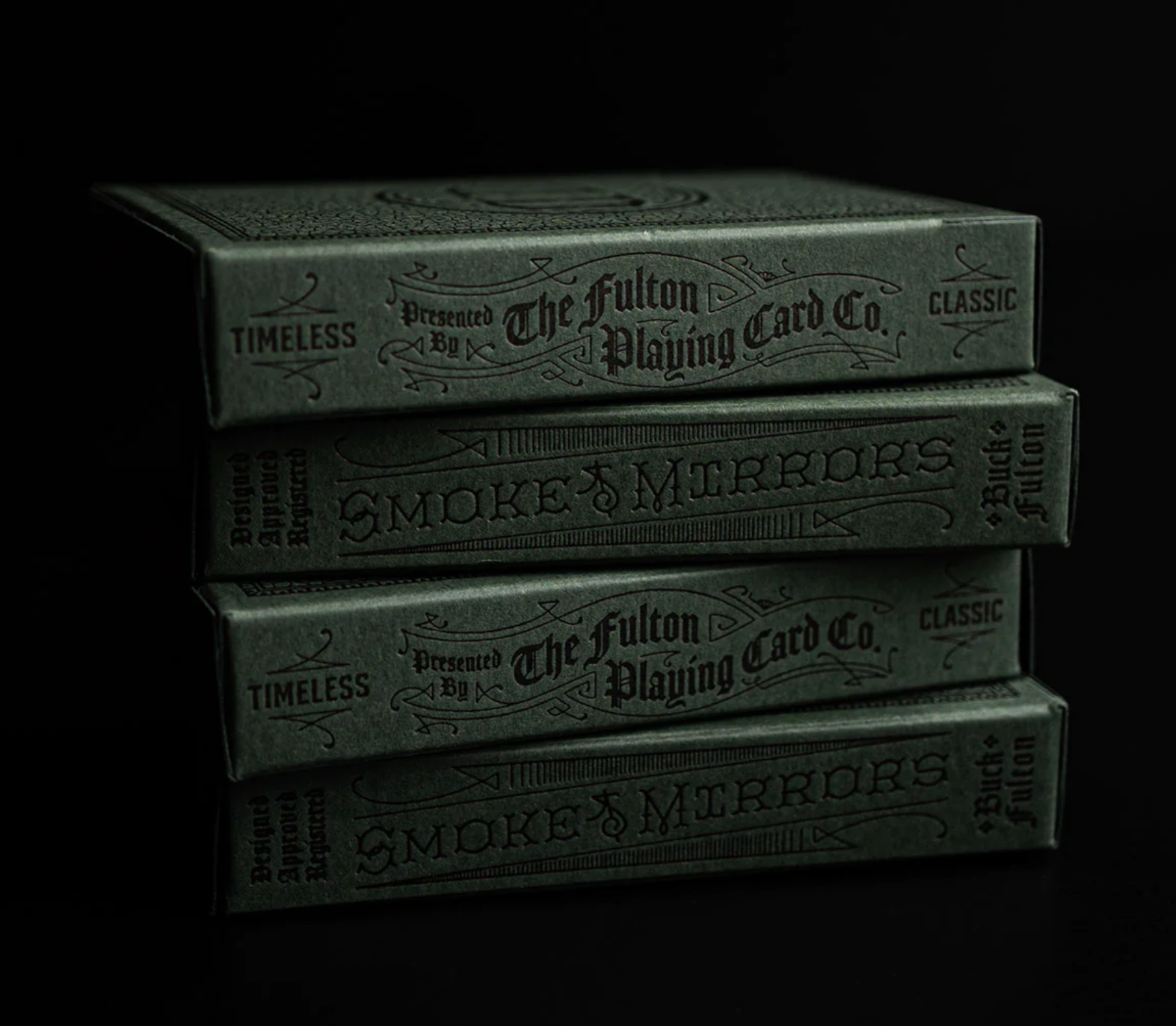 Smoke & Mirrors Green Anniversary Edition Playing Cards Playing Cards by Smoke & Mirrors Playing Cards