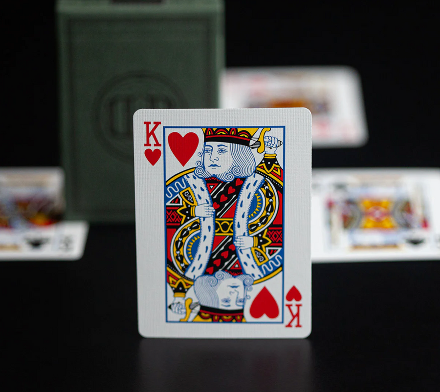 Smoke & Mirrors Green Anniversary Edition Playing Cards Playing Cards by Smoke & Mirrors Playing Cards