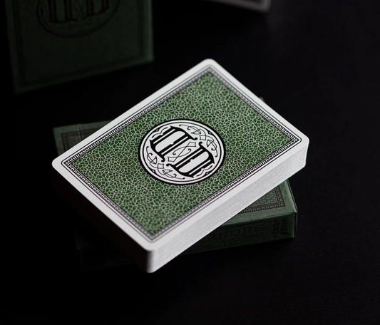 Smoke & Mirrors Green Anniversary Edition Playing Cards Playing Cards by Smoke & Mirrors Playing Cards
