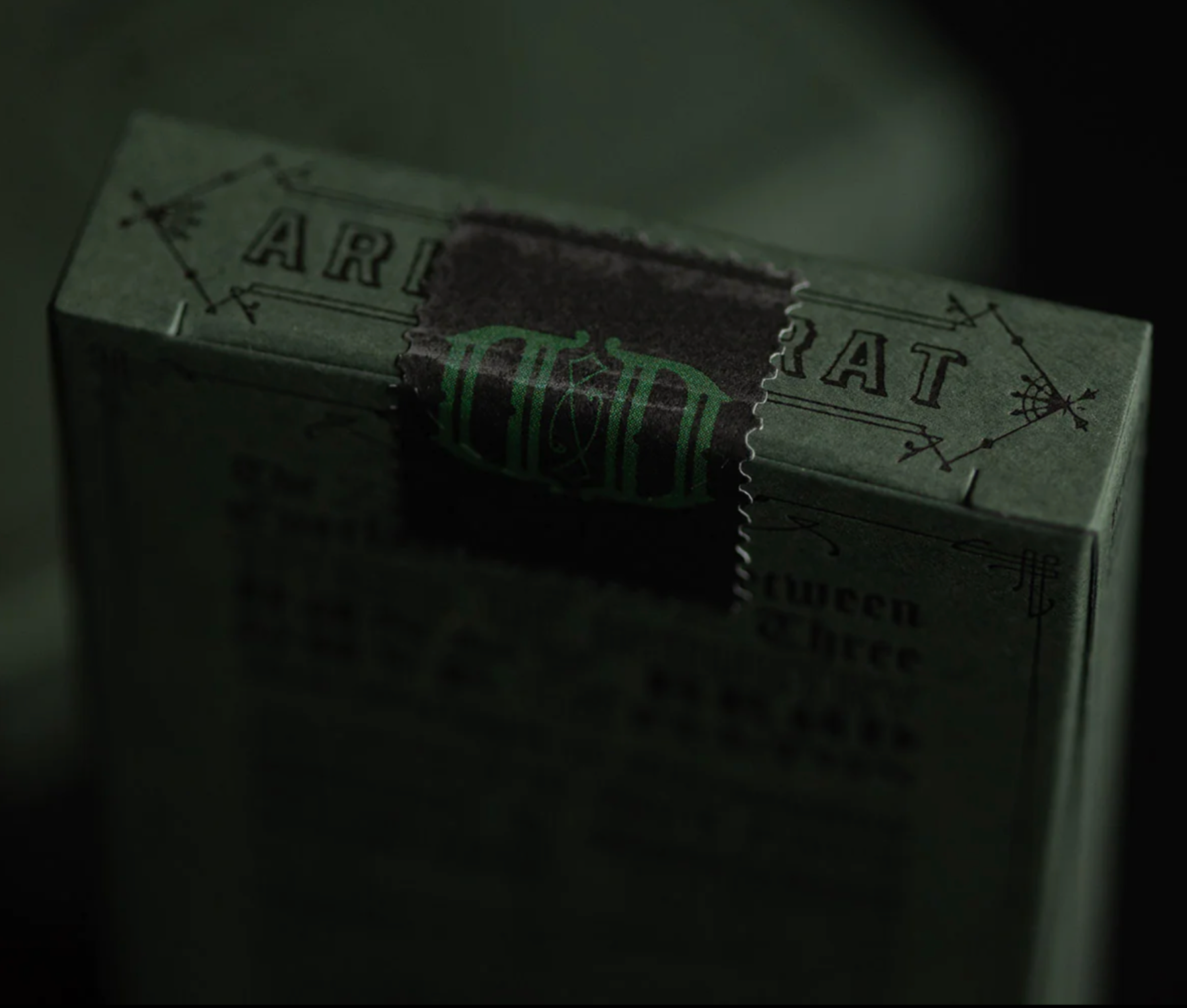 Smoke & Mirrors Green Anniversary Edition Playing Cards Playing Cards by Smoke & Mirrors Playing Cards