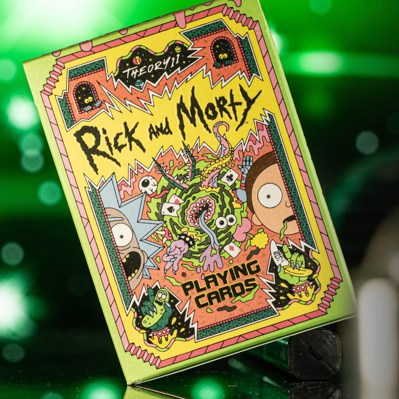 Rick and Morty Playing Cards Playing Cards by Theory11