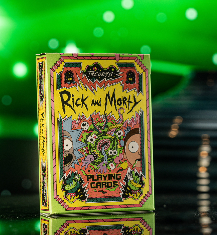 Rick and Morty Playing Cards Playing Cards by Theory11
