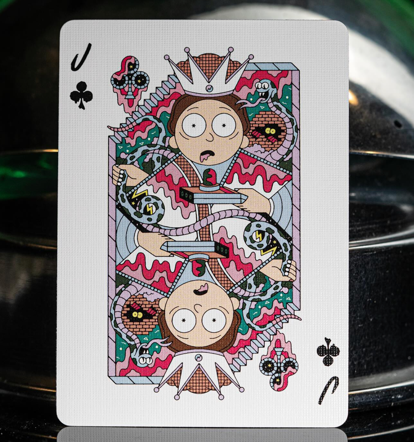 Rick and Morty Playing Cards Playing Cards by Theory11