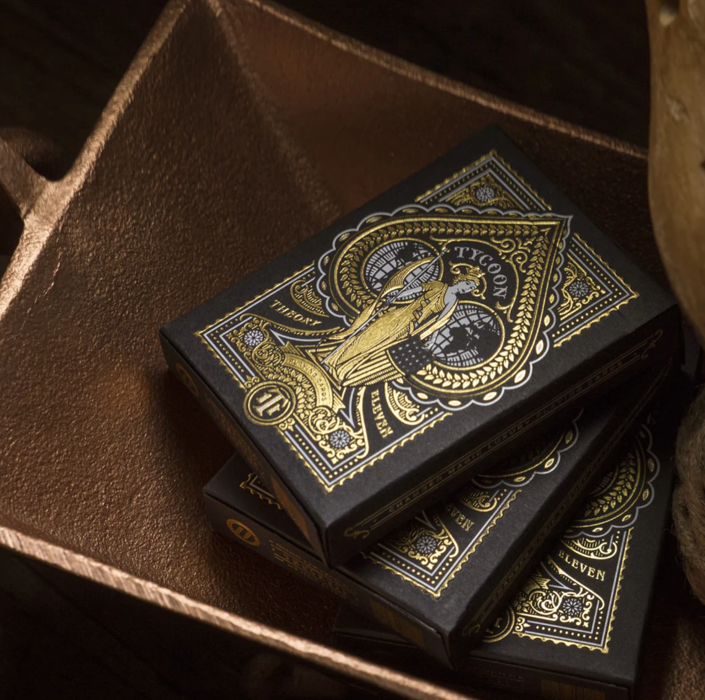 Tycoon, Black Edition Playing Cards by Theory11