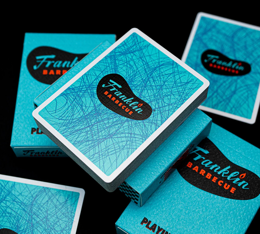 Franklin BBQ Official Playing Cards Playing Cards by Fulton's Playing Cards