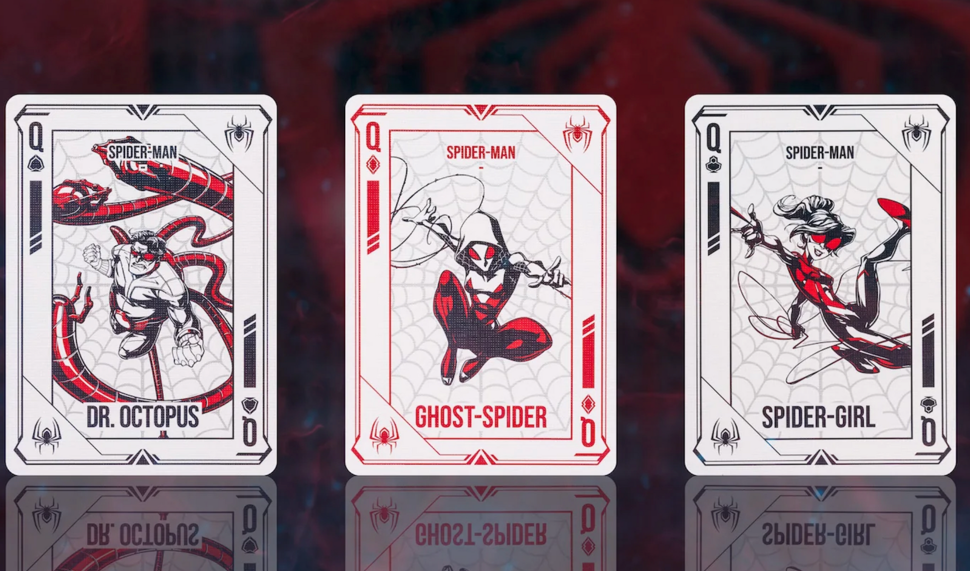 Spider Man Miles Morales Playing Cards Playing Cards by Card Mafia