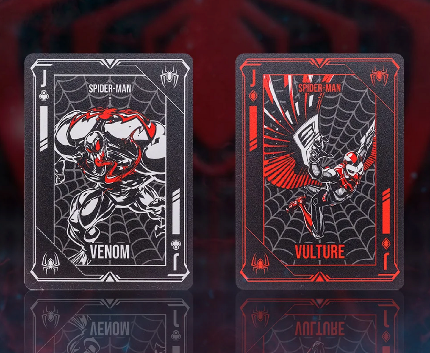 Spider Man Miles Morales Playing Cards Playing Cards by Card Mafia