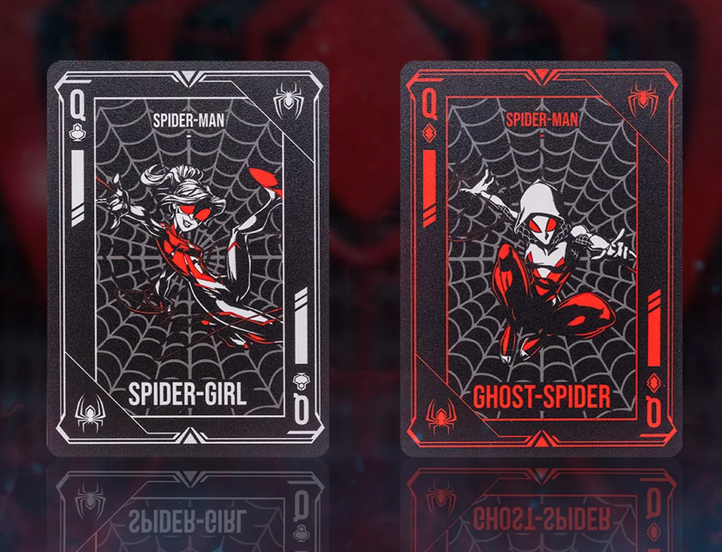 Spider Man Miles Morales Playing Cards Playing Cards by Card Mafia