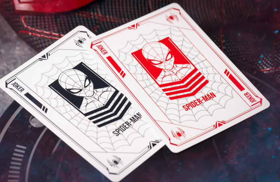 Spider Man Miles Morales Playing Cards Playing Cards by Card Mafia