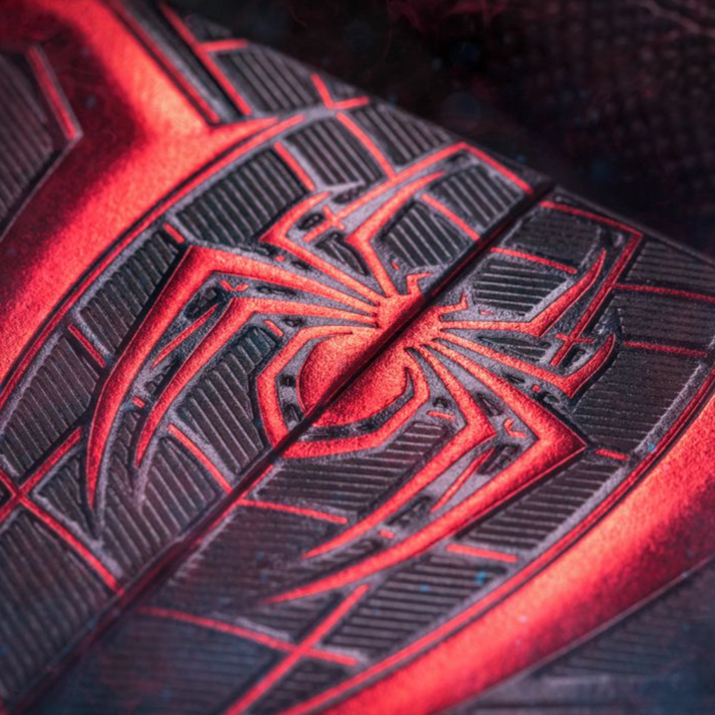 Spider Man Miles Morales Playing Cards Playing Cards by Card Mafia