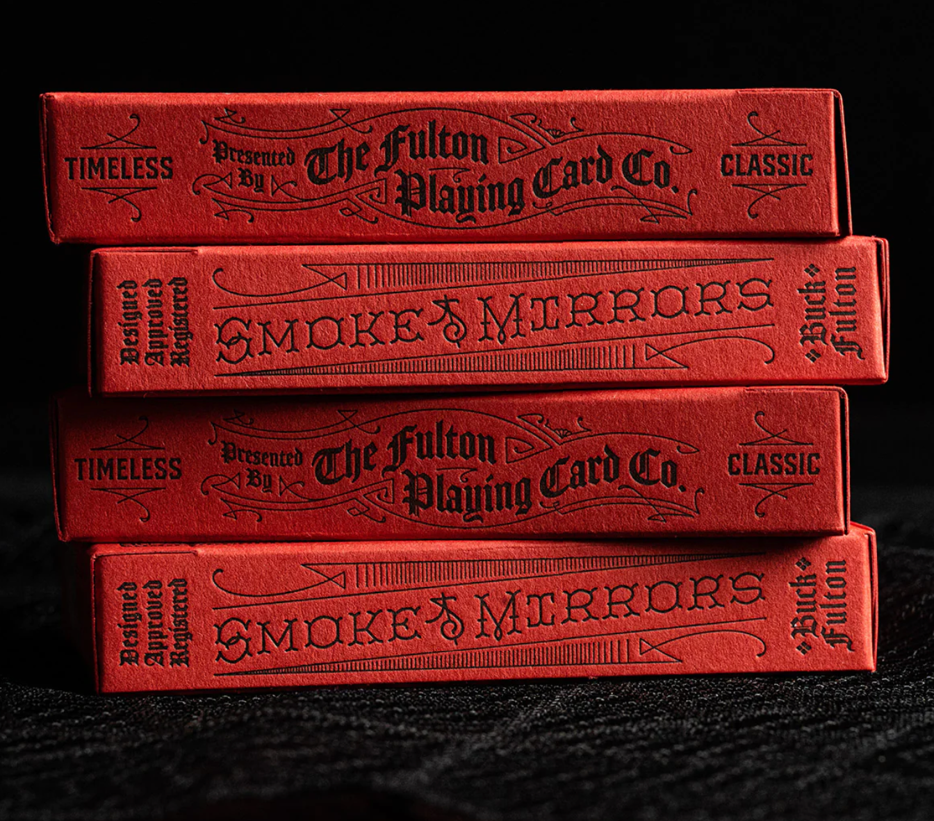 Smoke & Mirrors Red Rouge Playing Cards Playing Cards by Dan & Dave