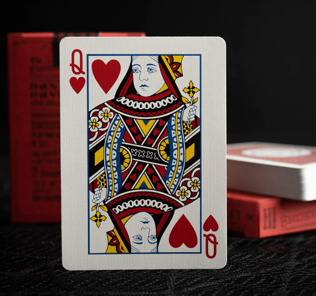 Smoke & Mirrors Red Rouge Playing Cards Playing Cards by Dan & Dave