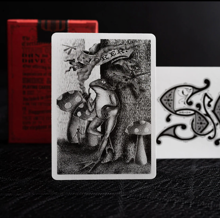 Smoke & Mirrors Red Rouge Playing Cards Playing Cards by Dan & Dave