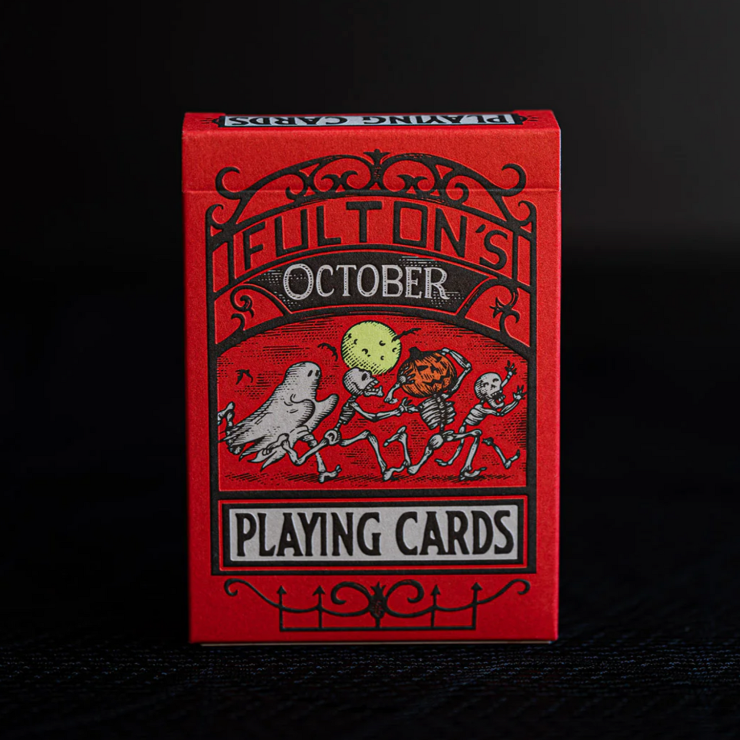 Red Fultons October Playing Cards Playing Cards by Fultons Playing Cards