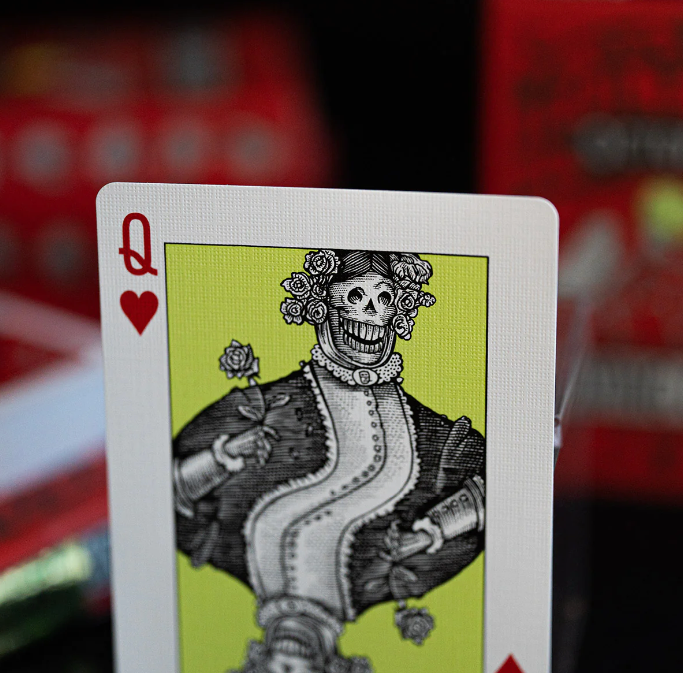 Red Fultons October Playing Cards Playing Cards by Fultons Playing Cards