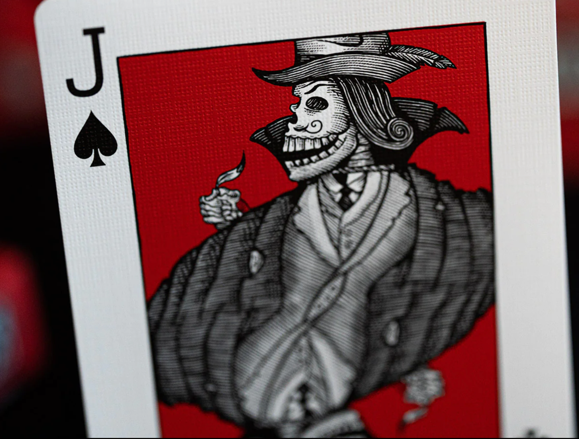 Red Fultons October Playing Cards Playing Cards by Fultons Playing Cards