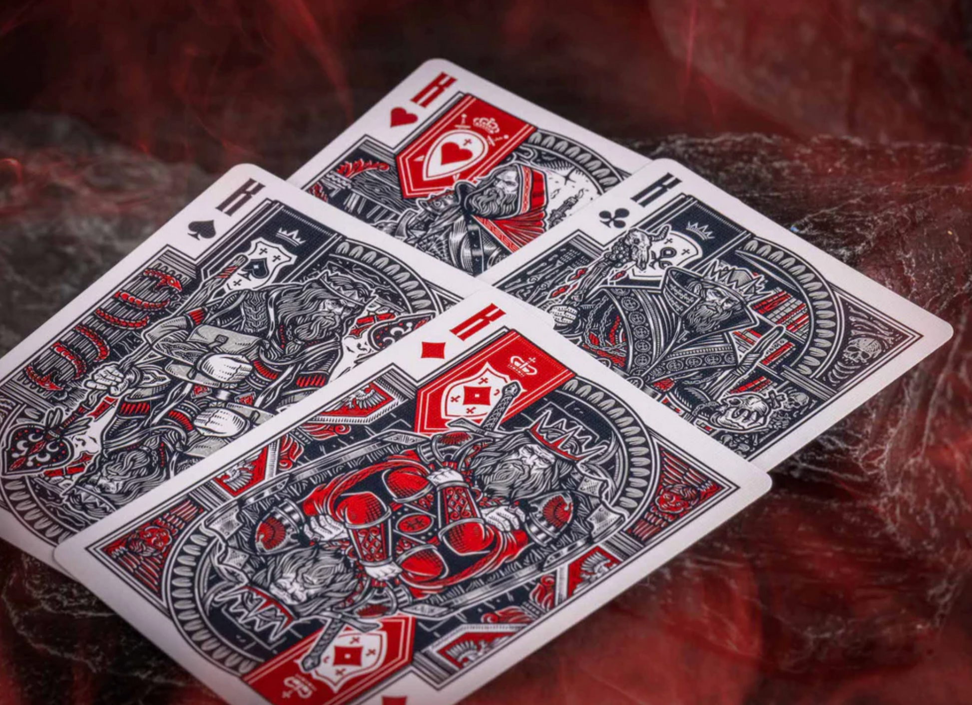 Demon V2 Vengeance Edition Playing Cards Playing Cards by Card Mafia