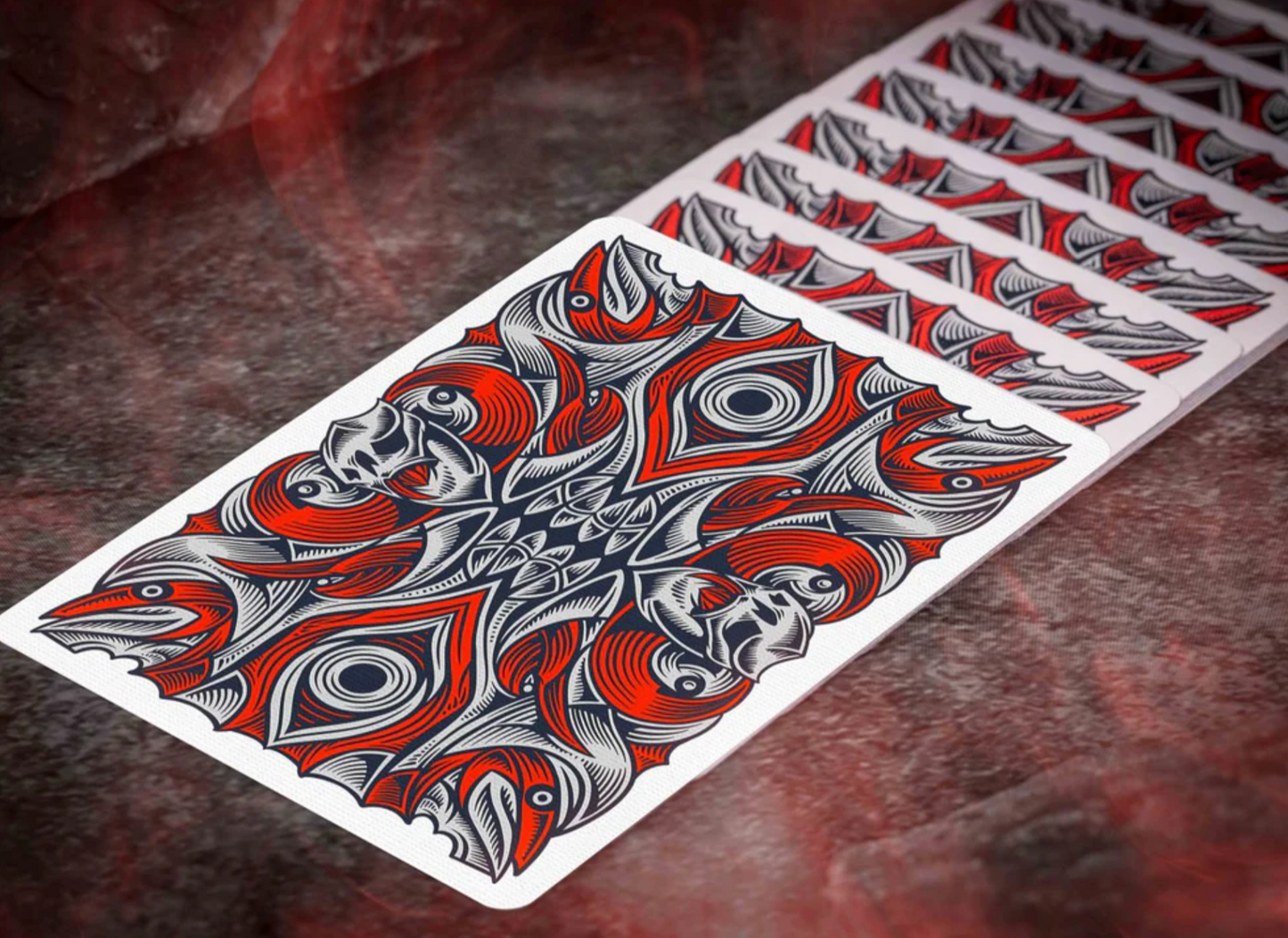 Demon V2 Vengeance Edition Playing Cards Playing Cards by Card Mafia