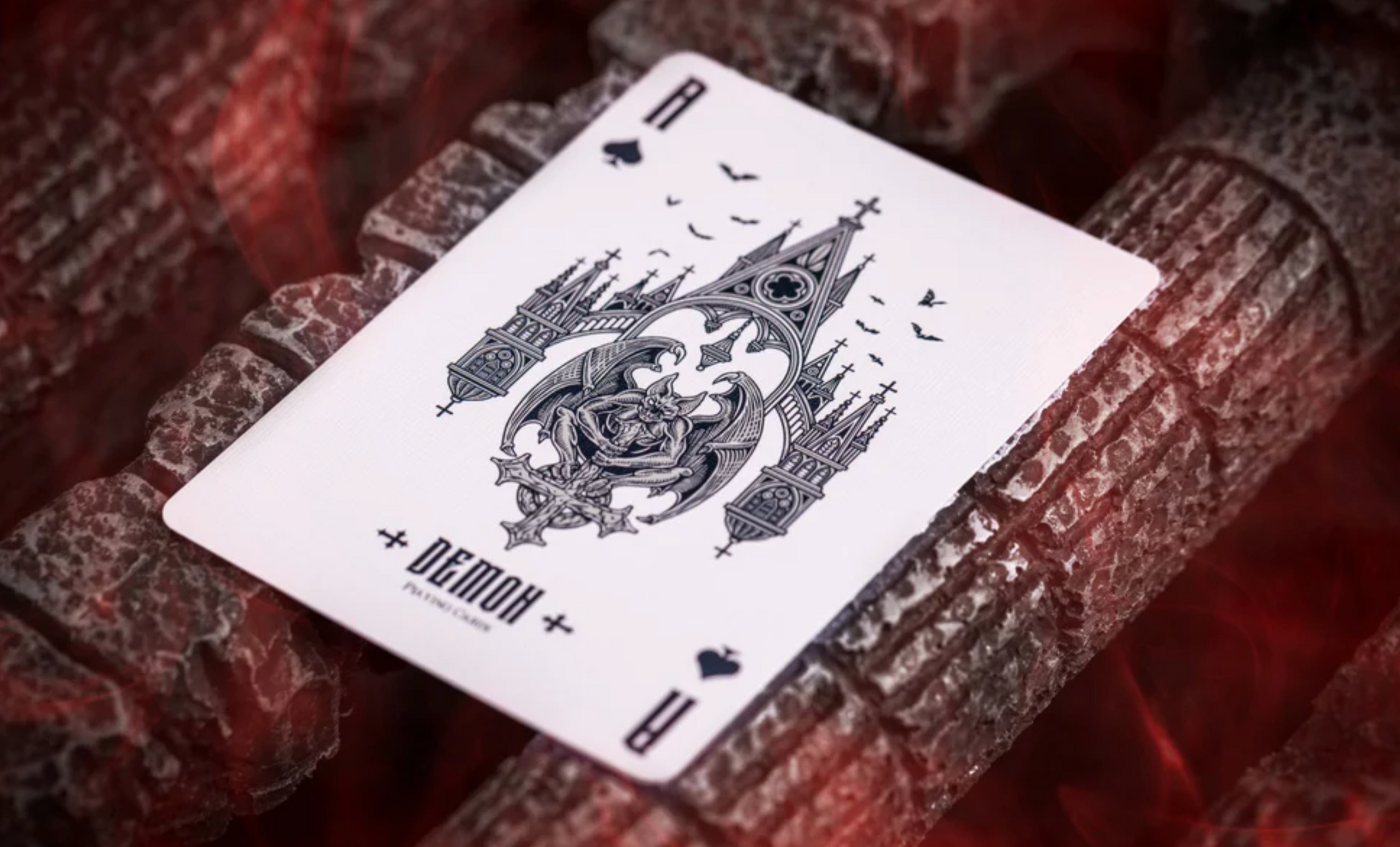 Demon V2 Vengeance Edition Playing Cards Playing Cards by Card Mafia