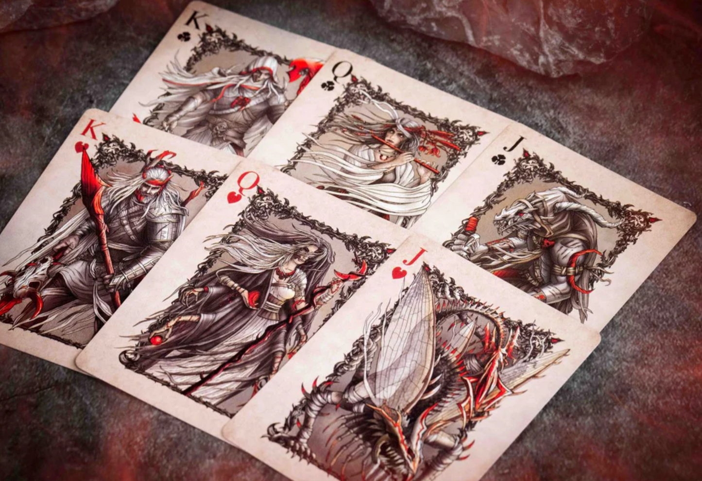 Demon V2 Gigantic Edition Playing Cards Playing Cards by Card Mafia