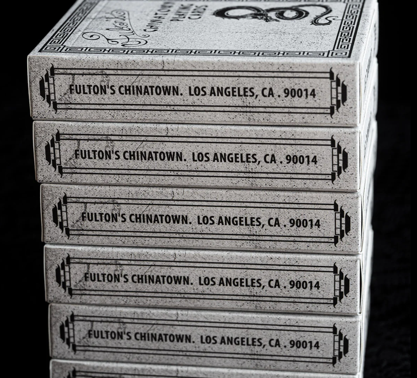 FULTONS CHINATOWN BOOTLEG PLAYING CARDS Playing Cards by Fultons Playing Cards