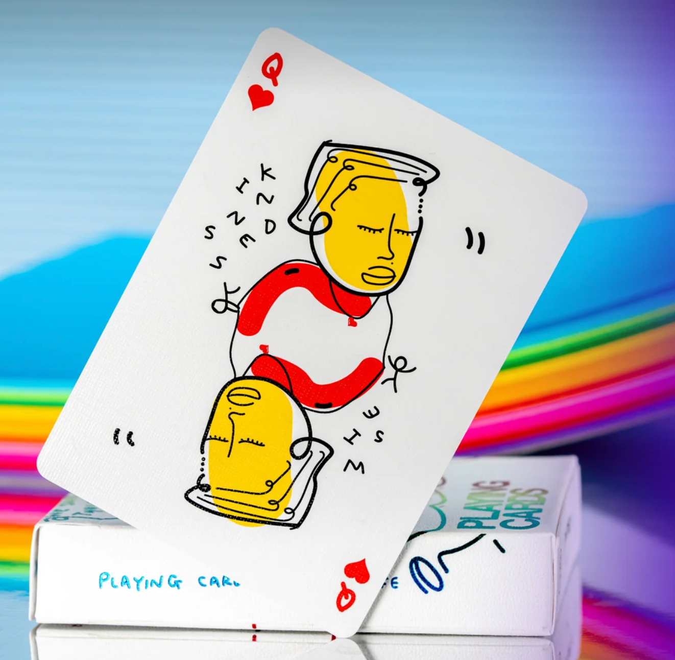 Shantell Martin Pride Playing Cards Playing Cards by Theory11