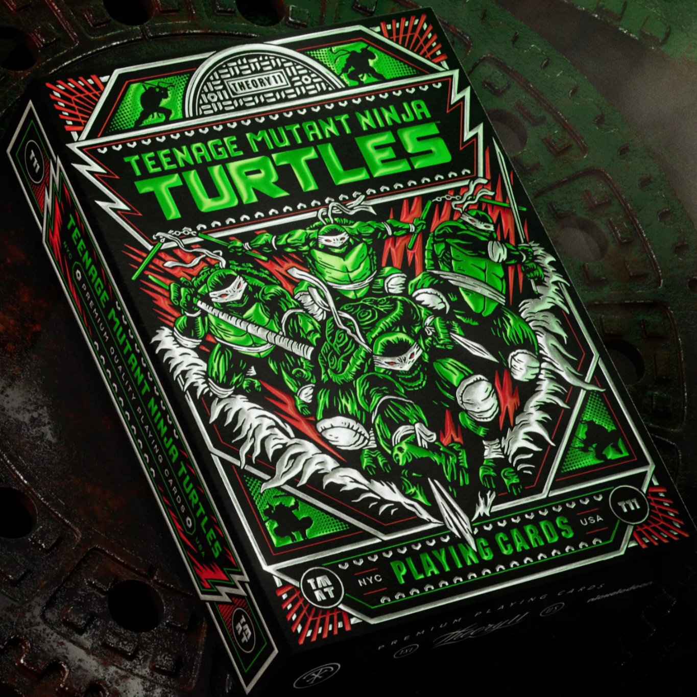 Teenage Mutant Ninja Turtles Playing Cards Playing Cards by Theory11