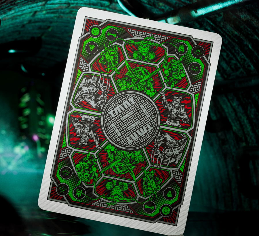 Teenage Mutant Ninja Turtles Playing Cards Playing Cards by Theory11