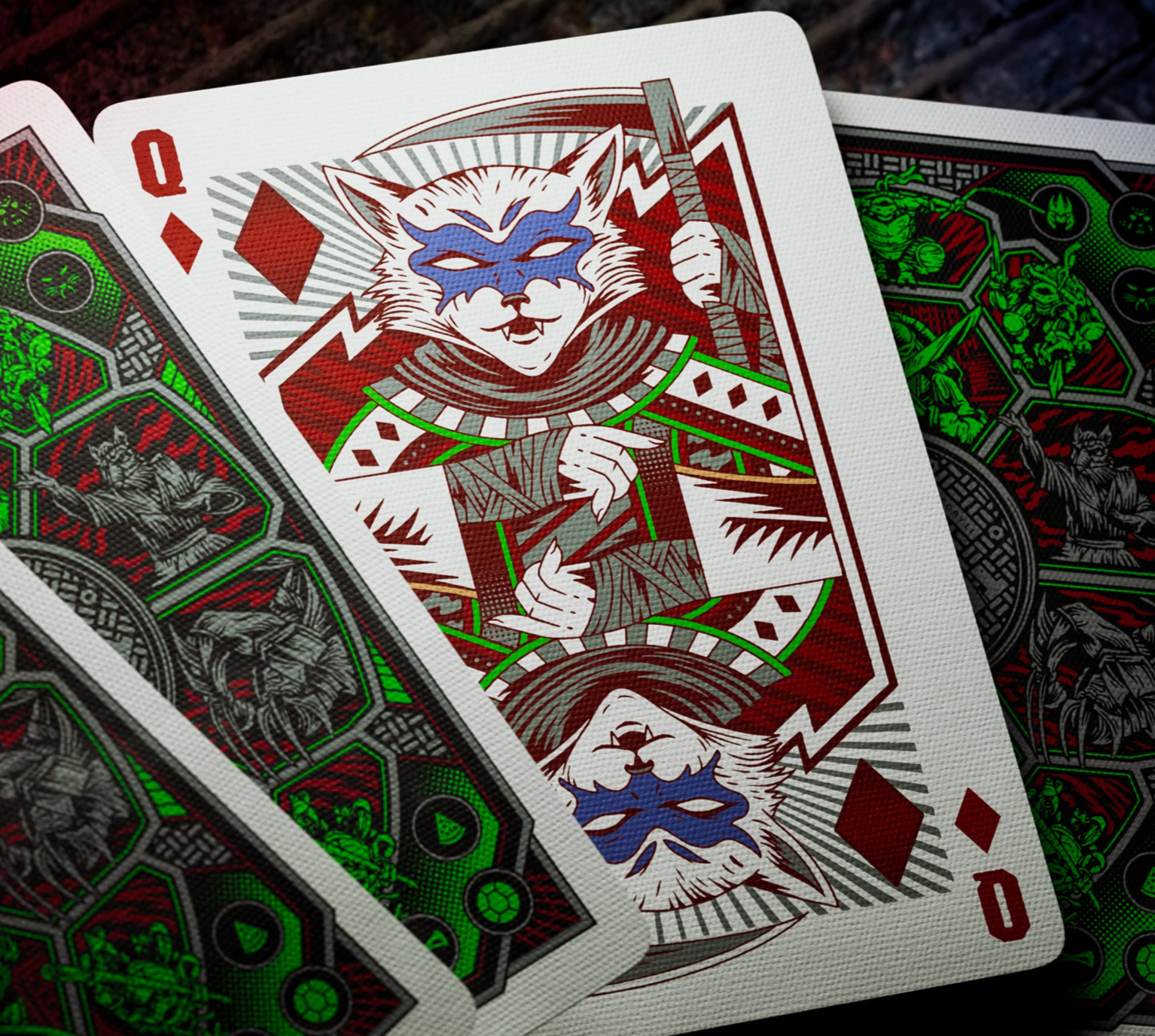 Teenage Mutant Ninja Turtles Playing Cards Playing Cards by Theory11