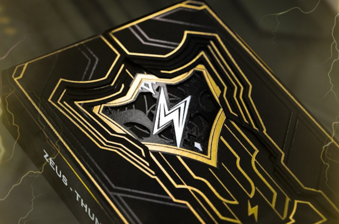 Thunder Playing Cards Playing Cards by Card Mafia