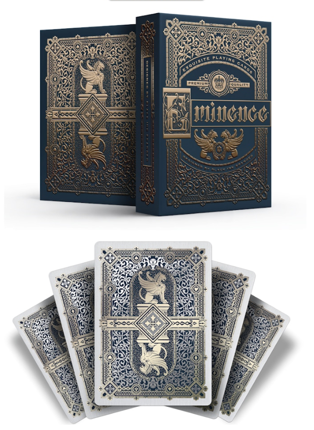 Eminence Playing Cards Playing Cards by Black Ink Branded