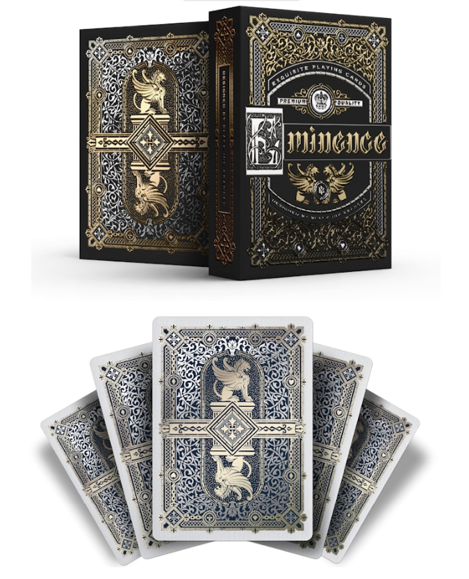 Eminence Playing Cards Playing Cards by Black Ink Branded