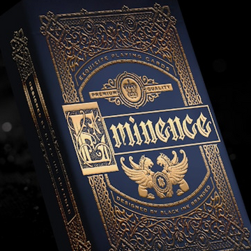 Eminence Playing Cards Playing Cards by Black Ink Branded