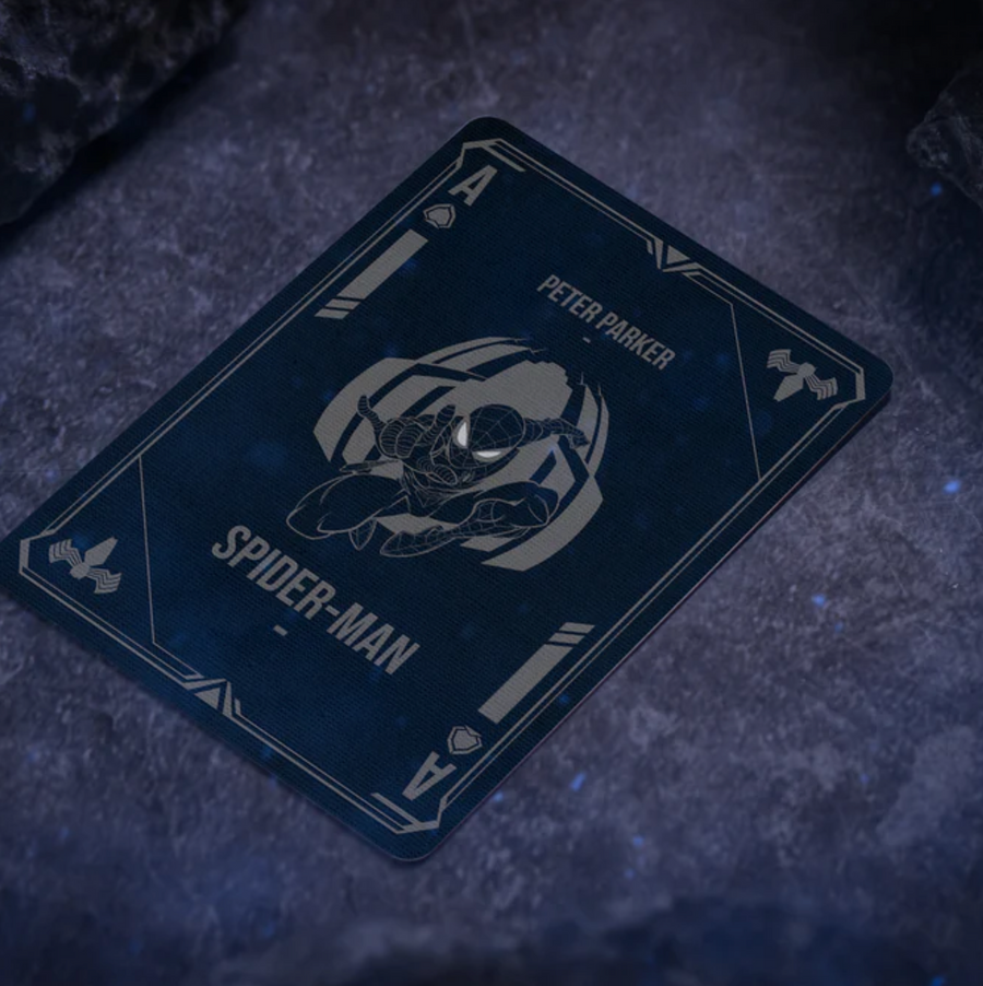 Spiderman Symbiote Playing Cards - PVC Playing Cards by Card Mafia