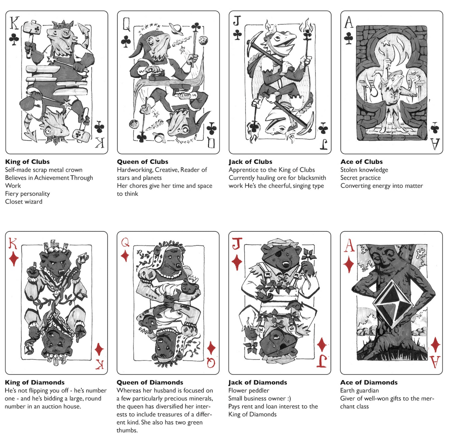 Royal Wilds Playing Cards Playing Cards by RarePlayingCards.com