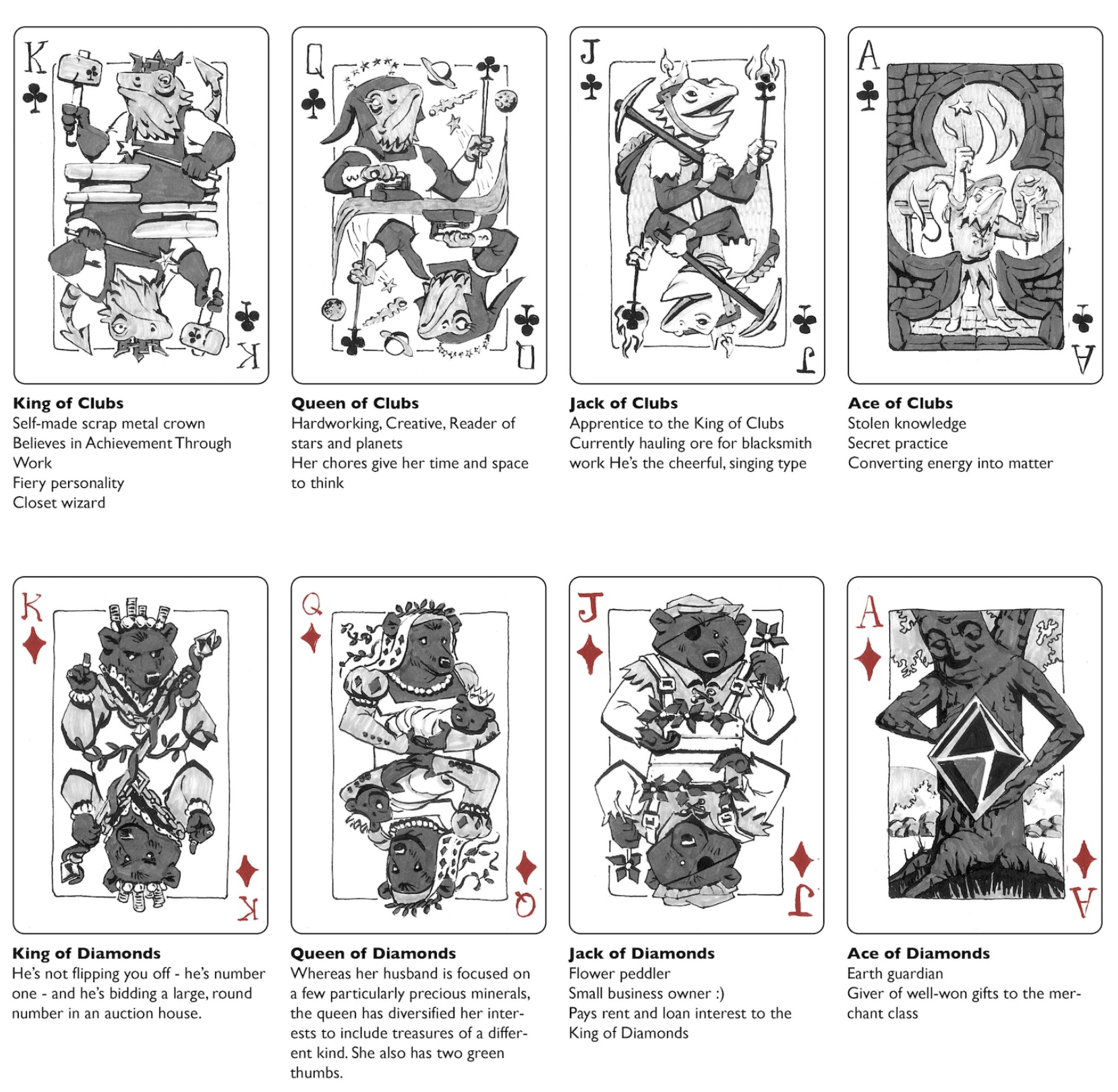 Royal Wilds Playing Cards Playing Cards by RarePlayingCards.com