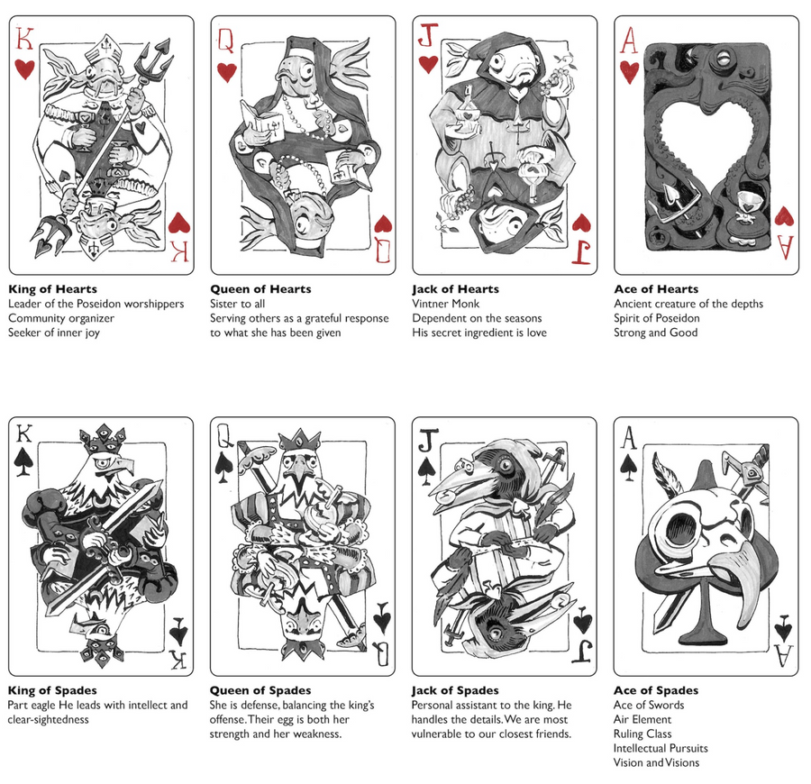 Royal Wilds Playing Cards Playing Cards by RarePlayingCards.com