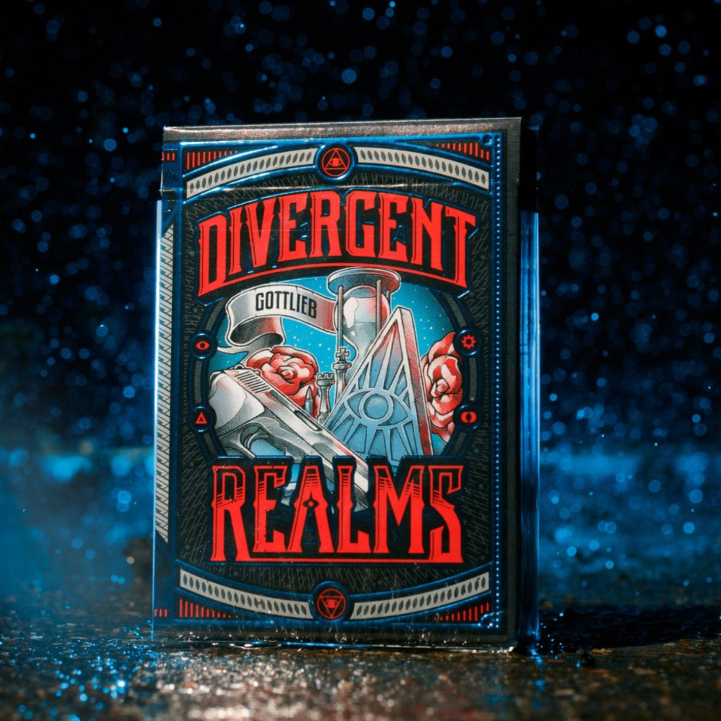 Divergent Realms Playing Cards - Gottlieb Playing Cards by Kickstarter Playing Cards