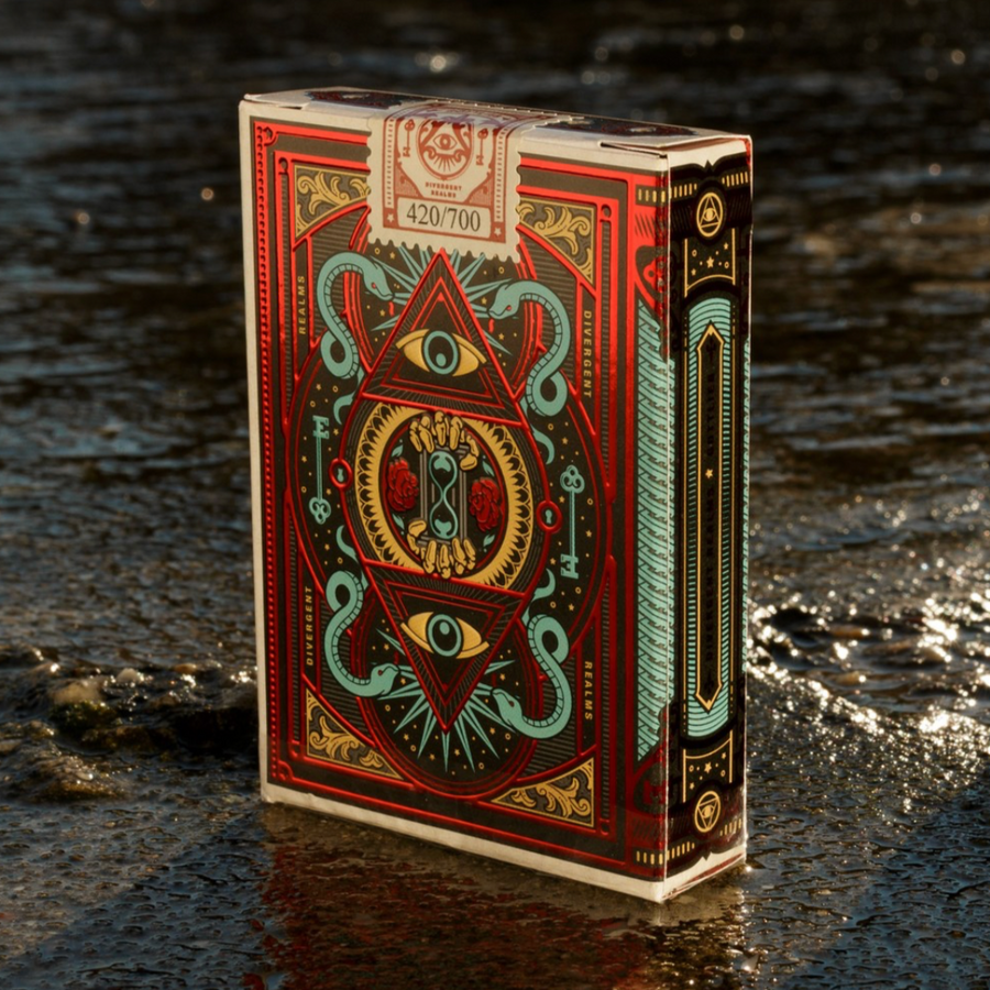 Divergent Realms Playing Cards - Gottlieb Playing Cards by Kickstarter Playing Cards