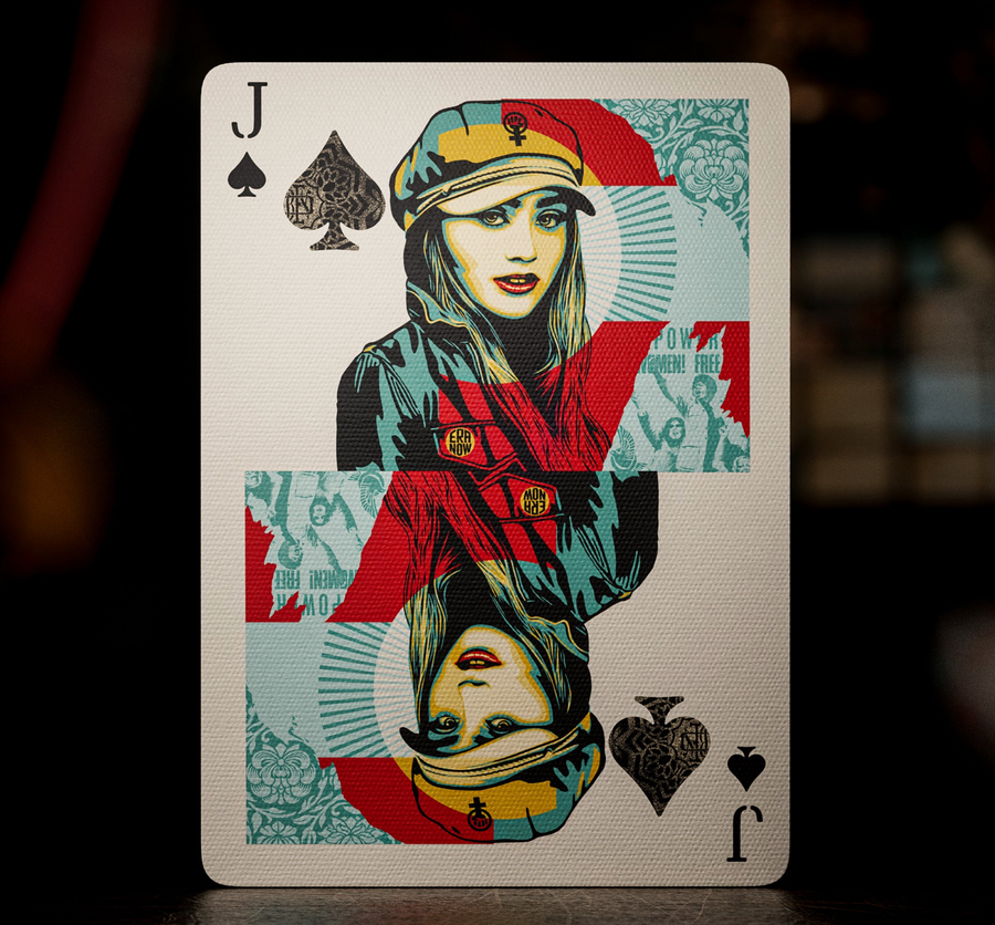 Obey Playing Cards - Collage