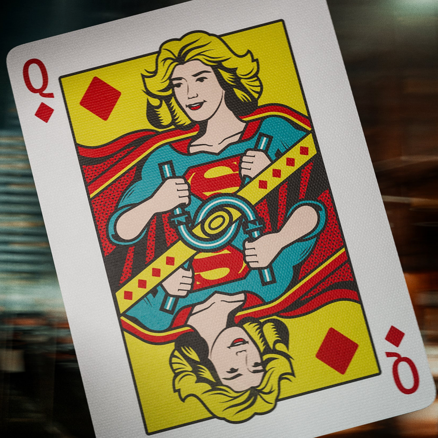 Superman Playing Cards