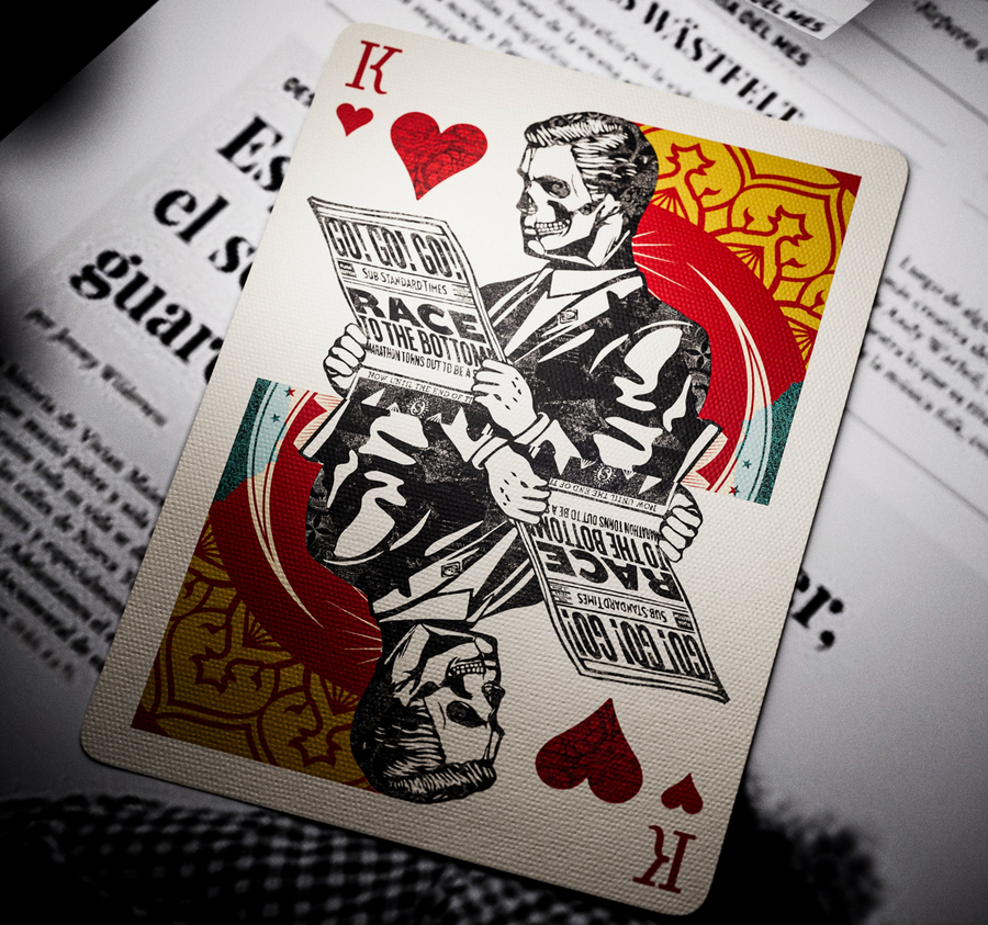 Obey Playing Cards - Red