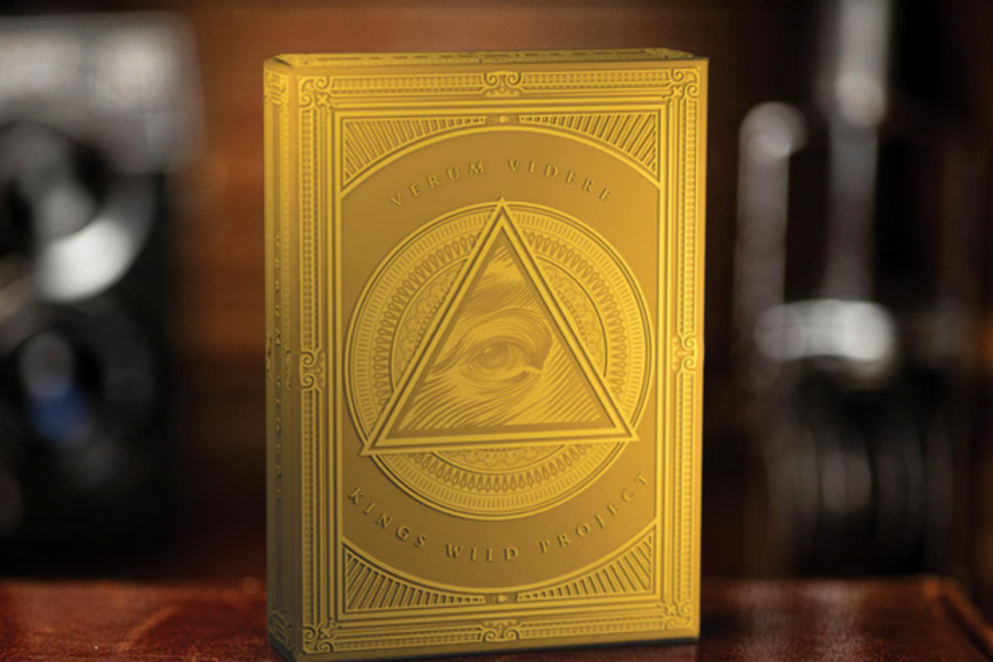 Verum Videre 2023 Edition Playing Cards - Gold