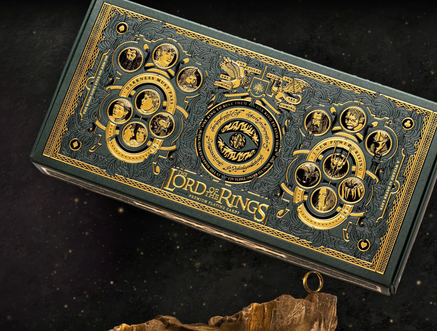 lord of the rings rare card Lord of the Rings Playing Cards Box Set